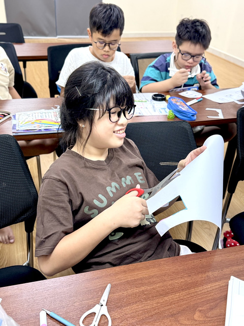 Không khí lớp học IELTS THCS 7