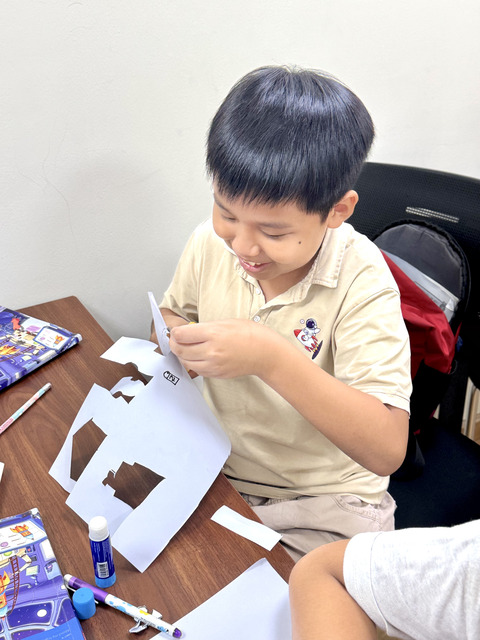 Không khí lớp học IELTS THCS 6